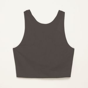 Girlfriend Collective Dylan tank bra in Moon